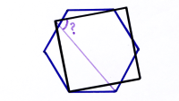 A Square and a Hexagon
