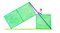Angle Formed by Three Squares