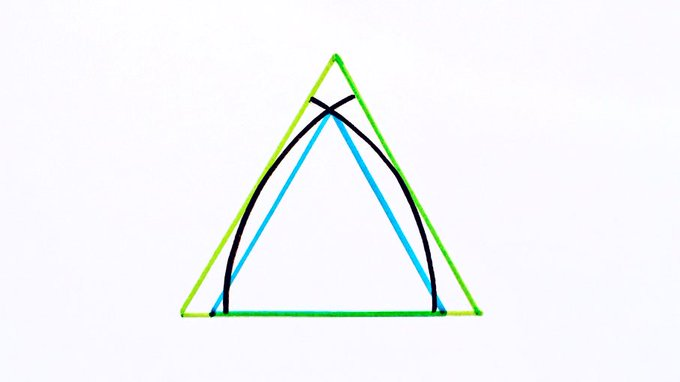Arcs Inside a Triangle