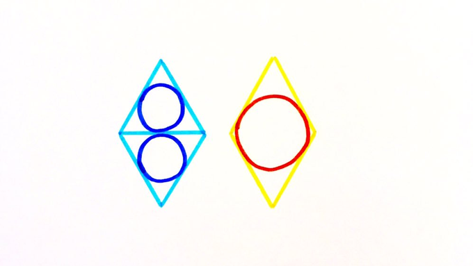 Circles in Rhombii Sequal