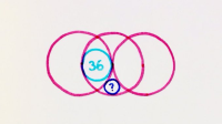 Five Overlapping Circles