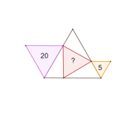 Four equilateral triangles small