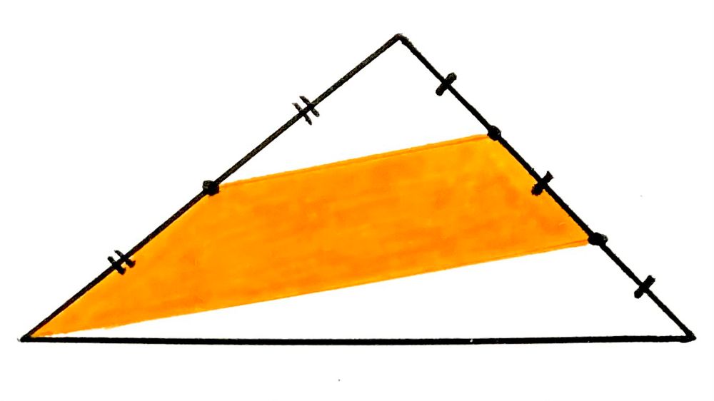Subdivided triangle II