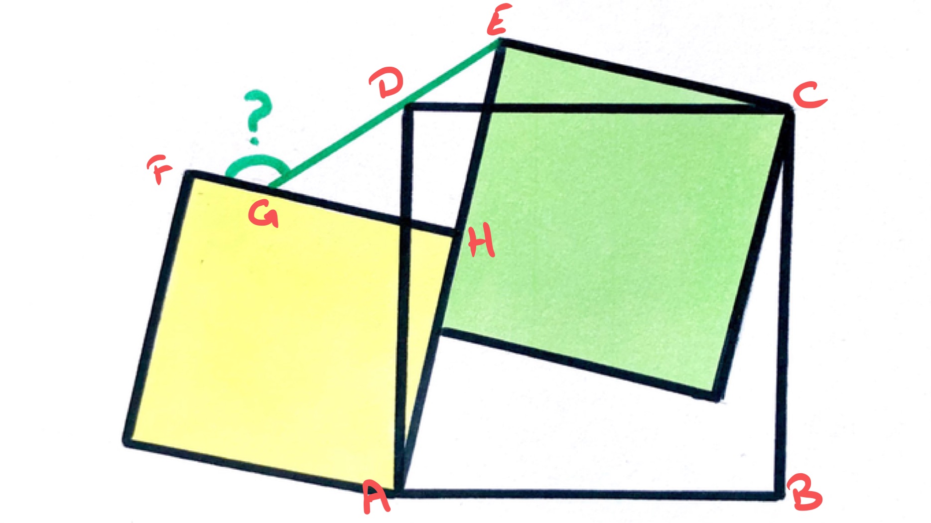Three Squares II Labelled