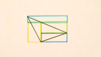 Triangle in Four Rectangles