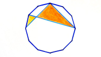 Triangles in a Dodecagon