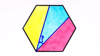 Trisected Hexagon