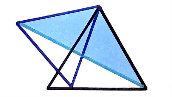 Two equilateral triangles puzzle
