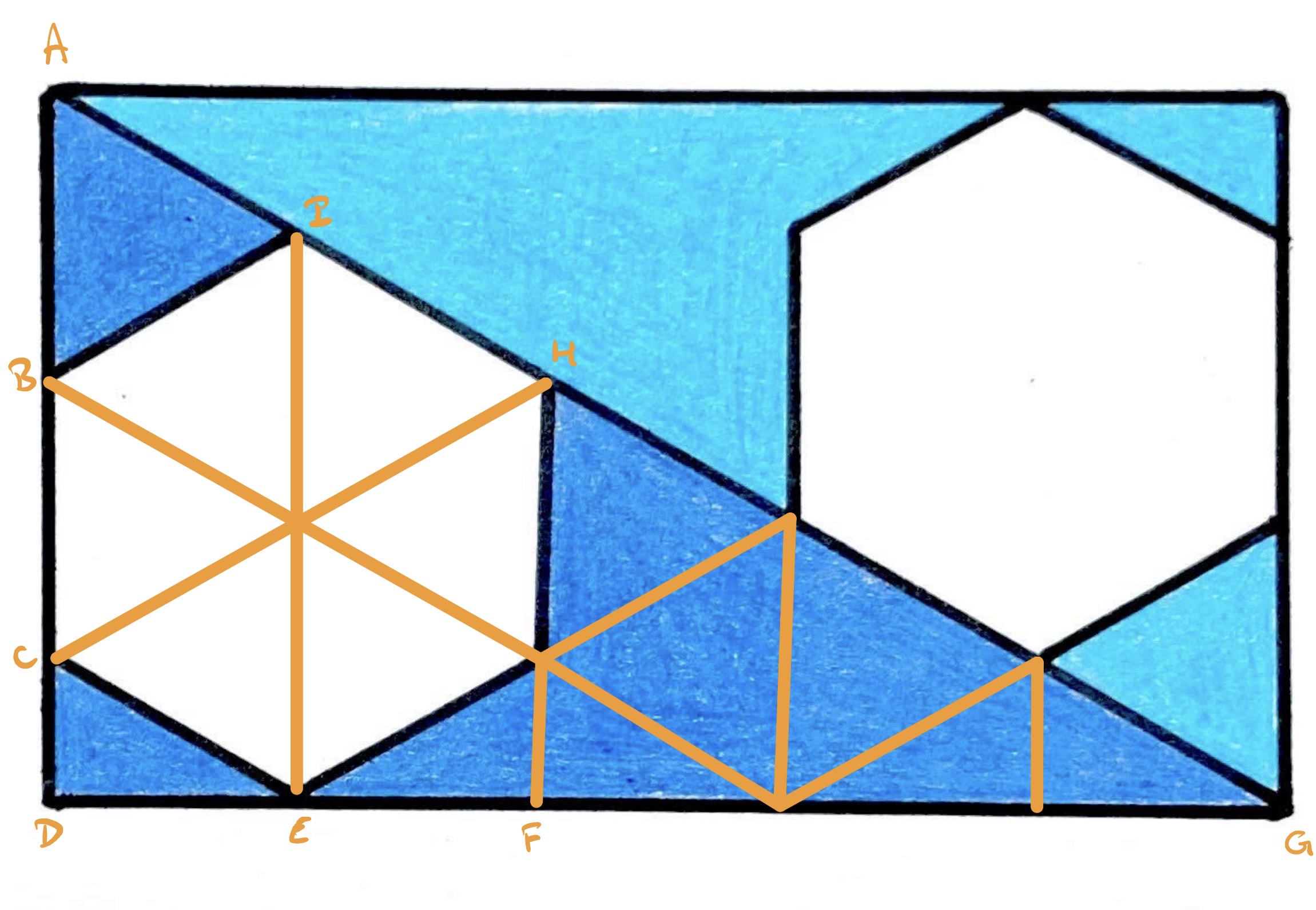 Two hexagons in a rectangle ii annotated