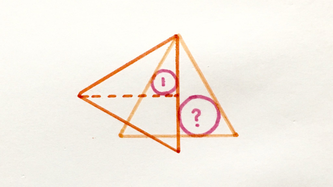 Two Perpendicular Equilateral Triangles