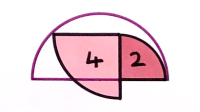 Two Quarter Circles in a Semi-Circle II
