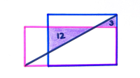 Two Rectangles of Equal Area