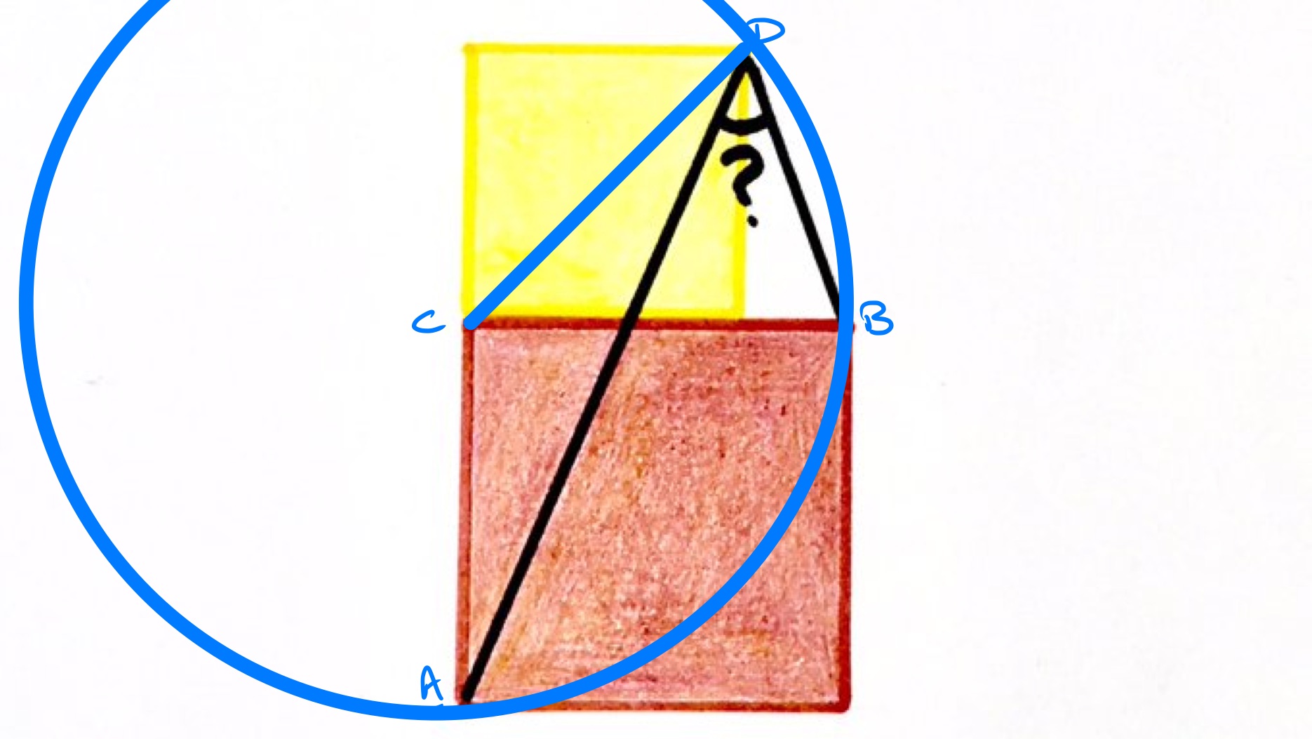 Two squares labelled
