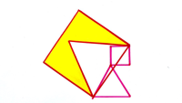 Two Squares and Two Equilateral Triangles III
