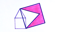 Two Squares and Two Equilateral Triangles II