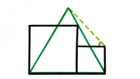 Two Squares and an Equilateral Triangle